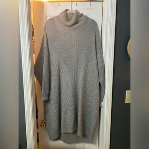 The Drop Grey Sweater Dress NWT Size 3X